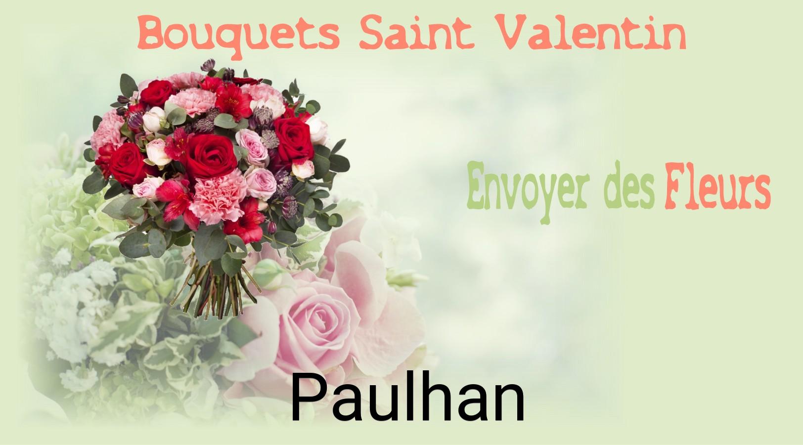 Roses de Saint-Valentin livrées à Paulhan